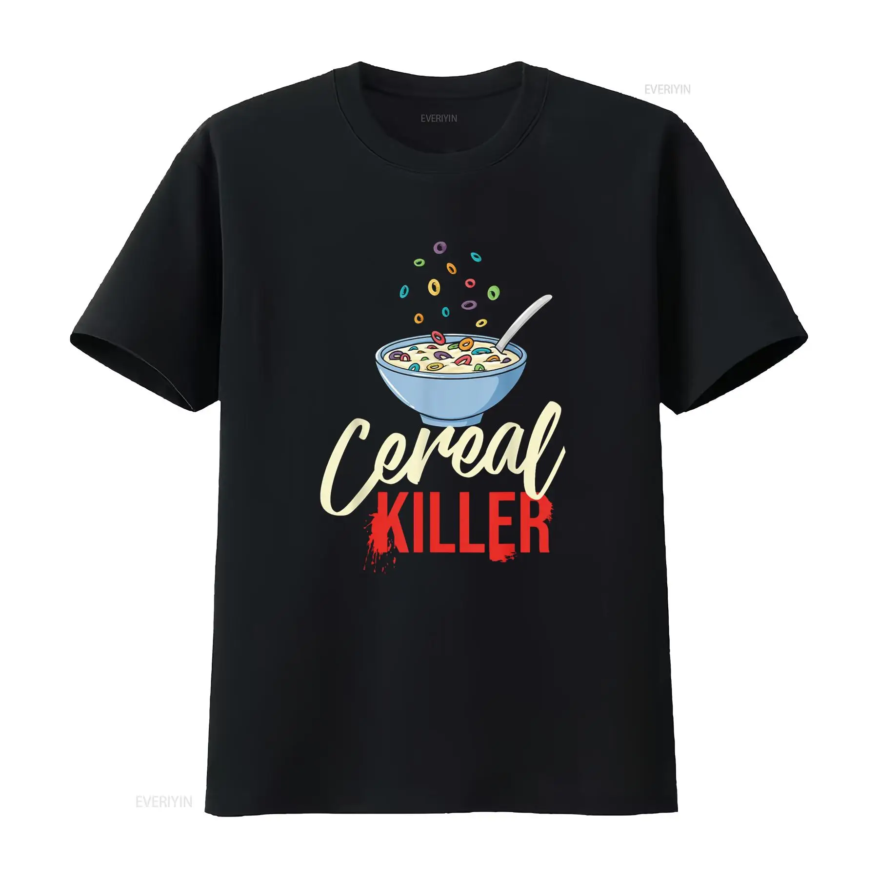Vintage Fashion Jersey - Cereal Killer Bowl Box Desayuno Camiseta