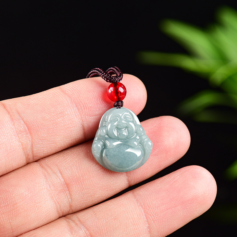 Vintage Fashion Enthusiasts - Collar con colgante de Buda Guanyin