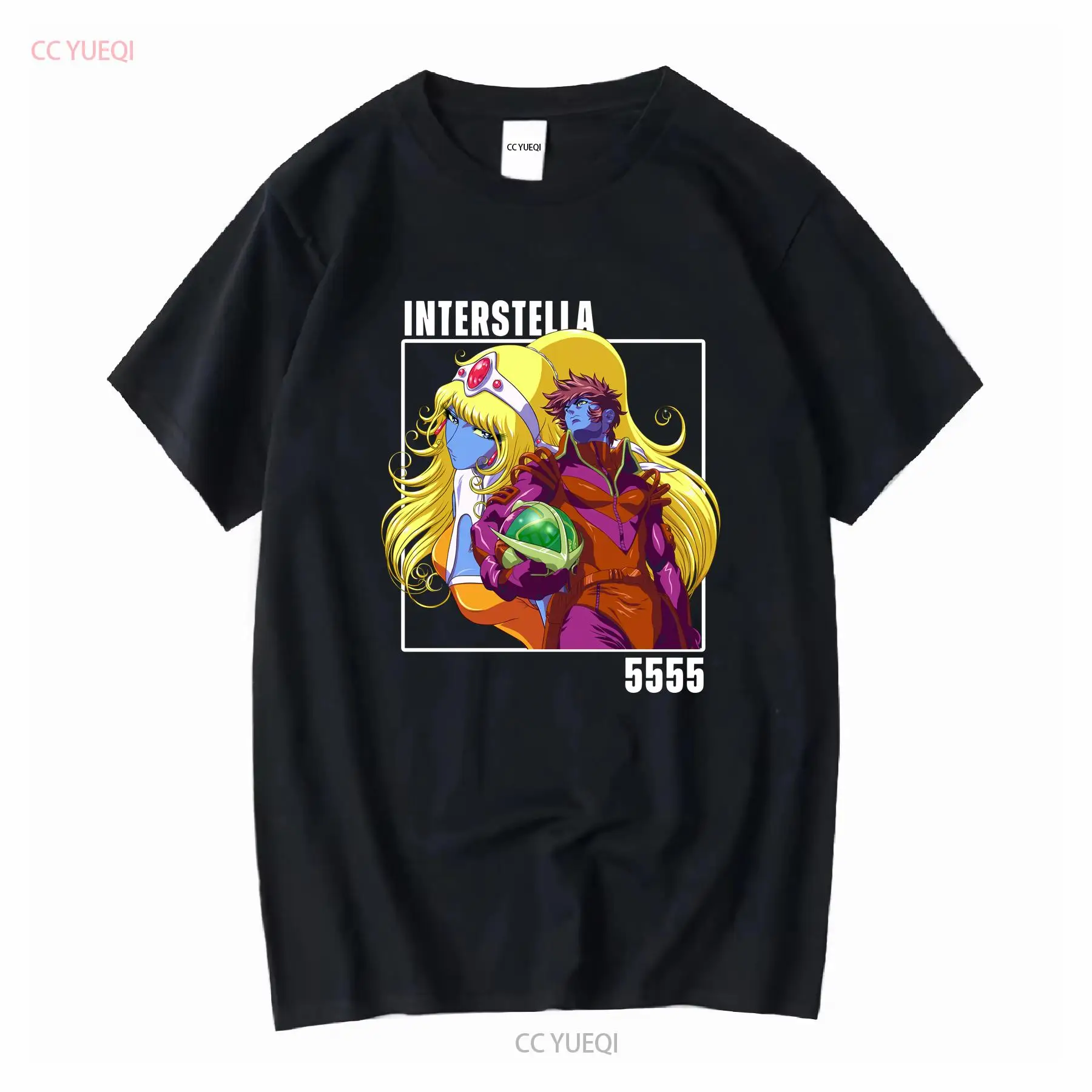Vintage Fashion Jersey - Daft Punk Interstella 5555 camiseta fina