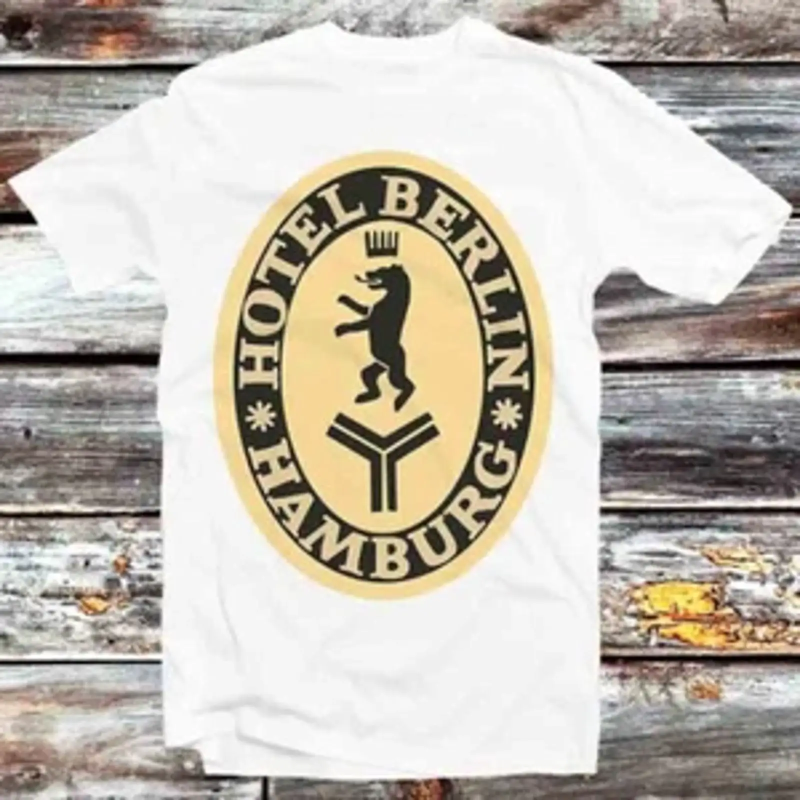 Vintage Fashion Hamburg - Camiseta con logotipo de Hotel Berlin