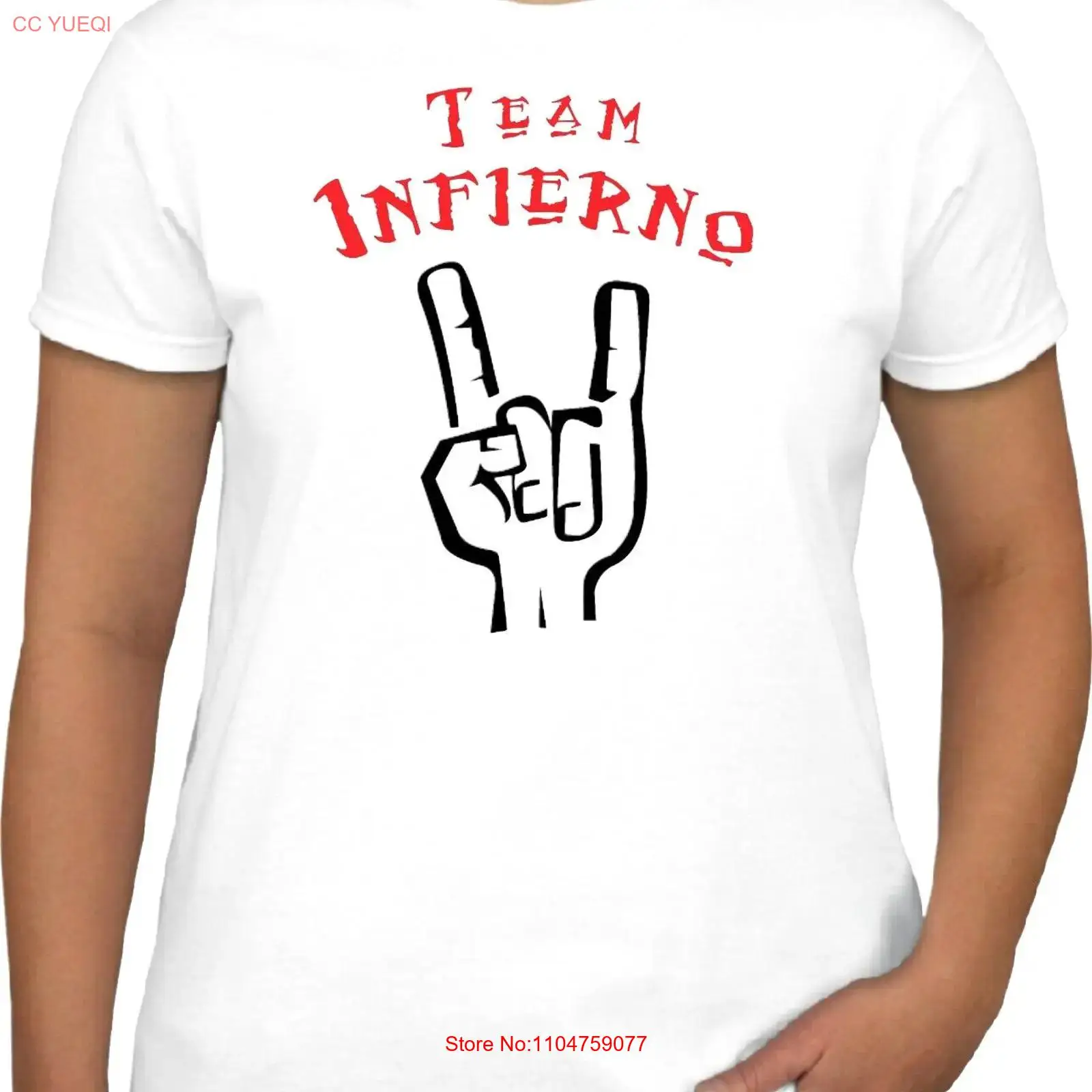 Camiseta blanca del equipo Inf - Vintage Fashion La reseña y precio
