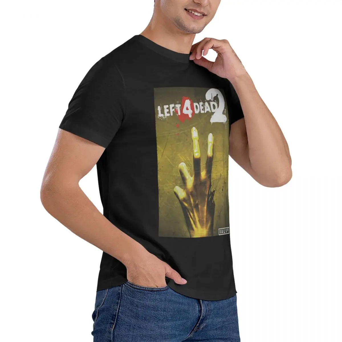 Camiseta de Left 4 Dead 2 para - Vintage Fashion Jersey reseña y precio