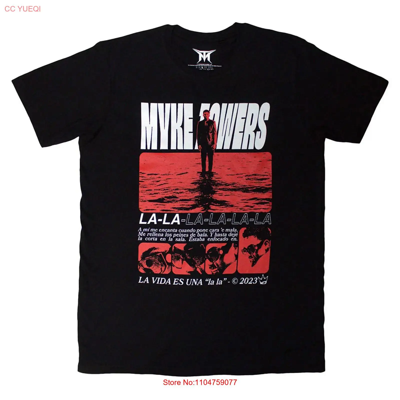 Camiseta Myke Towers La Vida,  - Vintage Fashion La reseña y precio