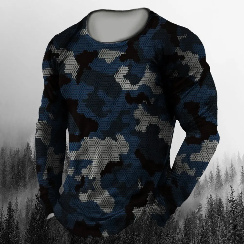 Camiseta de manga larga con es - Vintage Outdoor Fashion reseña y precio