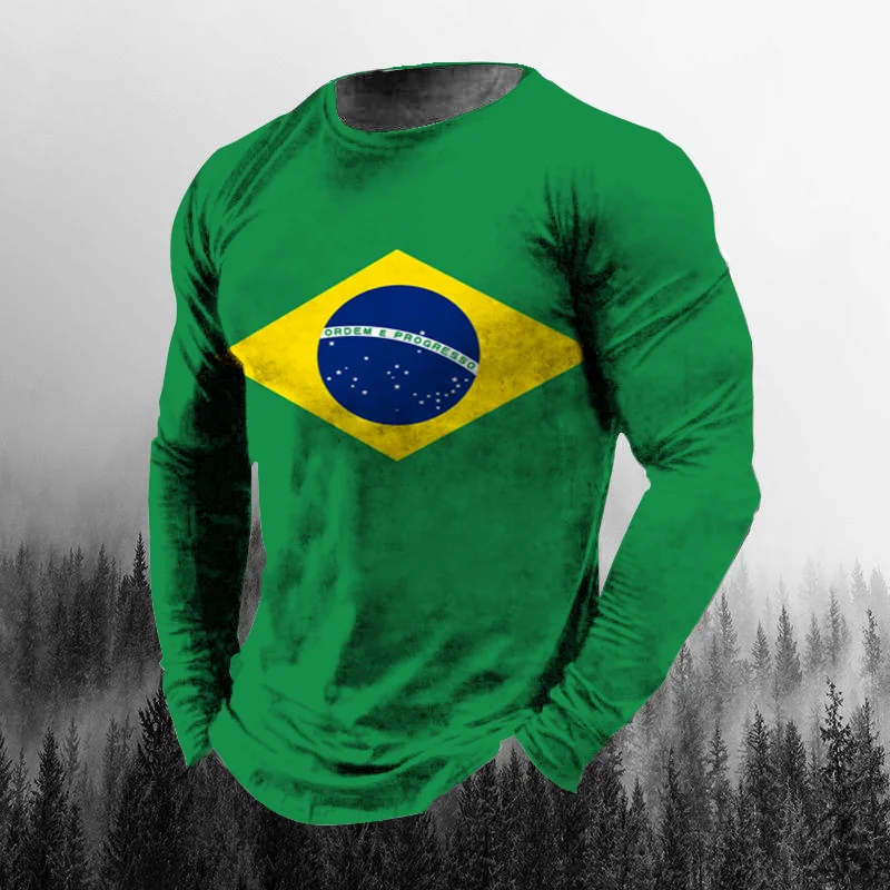 Camiseta de manga larga para h - Vintage Outdoor Fashion reseña y precio