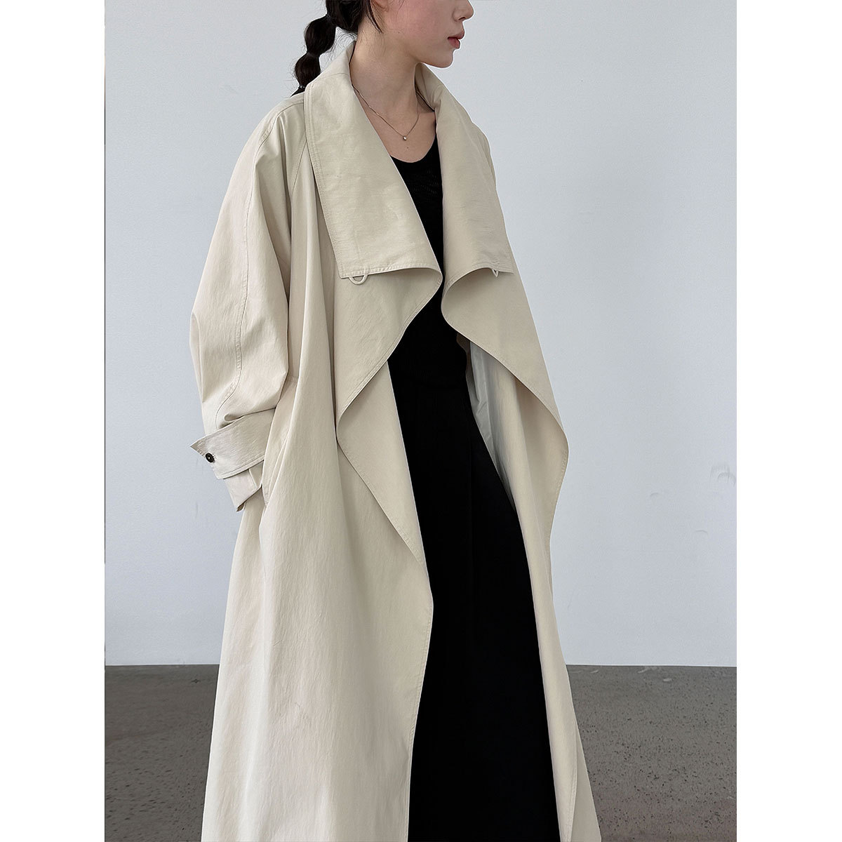 Gabardina Larga para Mujer 202 - Vintage Windbreaker Nylon reseña y precio