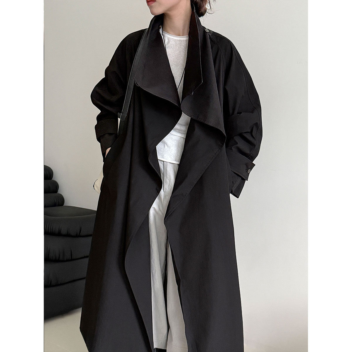 Gabardina Larga para Mujer 202 - Vintage Windbreaker Nylon reseña y precio