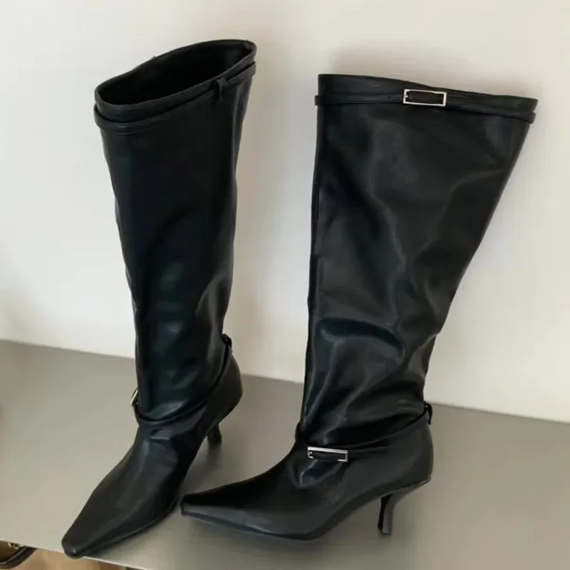 Botas altas hasta la rodilla p - Vintage Fashion Dresses reseña y precio